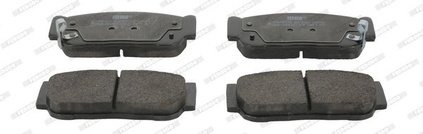 FERODO FDB4000 Brake Pad Set, disc brake