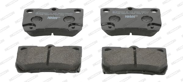 FERODO FDB4001 Brake Pad Set, disc brake