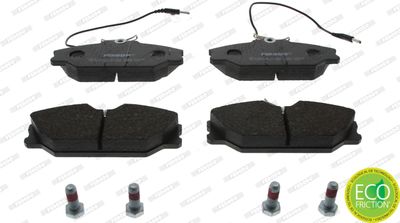 Brake Pad Set, disc brake FERODO FDB406