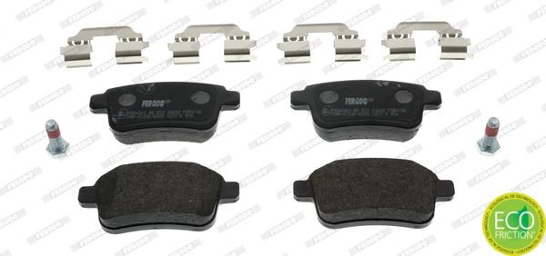 FERODO FDB4186 Brake Pad Set, disc brake