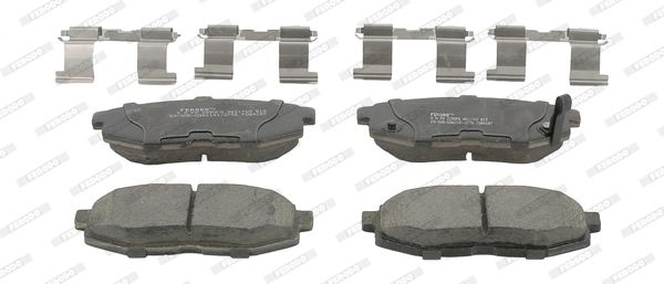 FERODO FDB4187 Brake Pad Set, disc brake