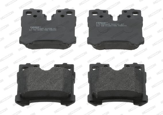 FERODO FDB4210 Brake Pad Set, disc brake