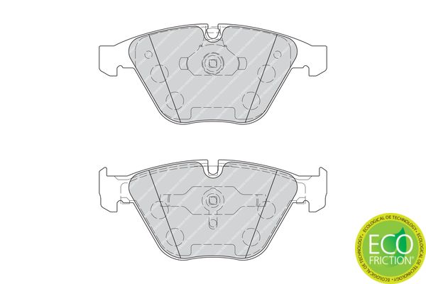 FERODO FDB4221 Brake Pad Set, disc brake