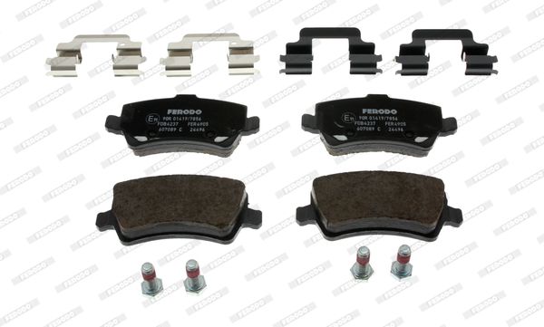 FERODO FDB4237 Brake Pad Set, disc brake