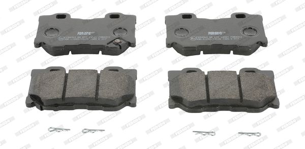 FERODO FDB4312 Brake Pad Set, disc brake