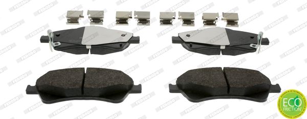 FERODO FDB4326 Brake Pad Set, disc brake