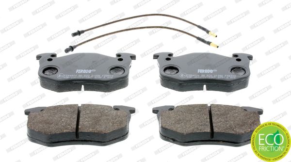 FERODO FDB440 Brake Pad Set, disc brake