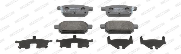 FERODO FDB4430 Brake Pad Set, disc brake