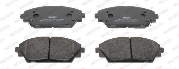 FERODO FDB4446 Brake Pad Set, disc brake