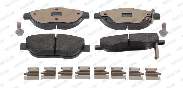 FERODO FDB4458 Brake Pad Set, disc brake