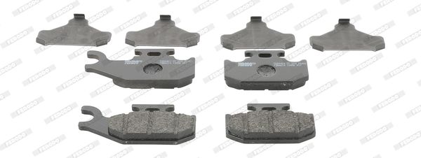 FERODO FDB4614 Brake Pad Set, disc brake