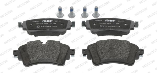 FERODO FDB4617 Brake Pad Set, disc brake