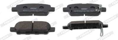 Brake Pad Set, disc brake FERODO FDB4756