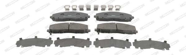 FERODO FDB4785 Brake Pad Set, disc brake