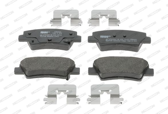 FERODO FDB4833 Brake Pad Set, disc brake