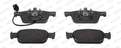 Brake Pad Set, disc brake FERODO FDB4871