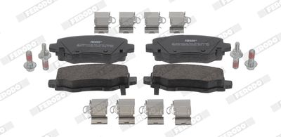 Brake Pad Set, disc brake FERODO FDB4883