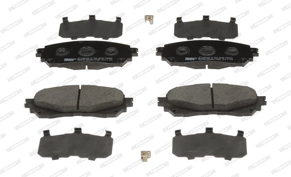 FERODO FDB4891 Brake Pad Set, disc brake