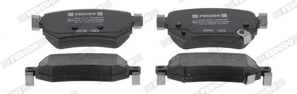 FERODO FDB4944 Brake Pad Set, disc brake