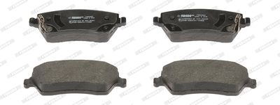 Brake Pad Set, disc brake FERODO FDB4966