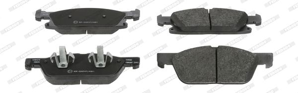 FERODO FDB5087 Brake Pad Set, disc brake