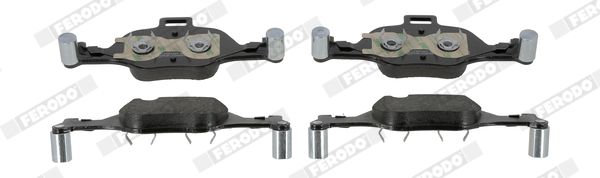 FERODO FDB5114 Brake Pad Set, disc brake