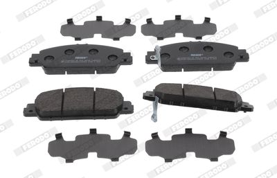 Brake Pad Set, disc brake FERODO FDB5234