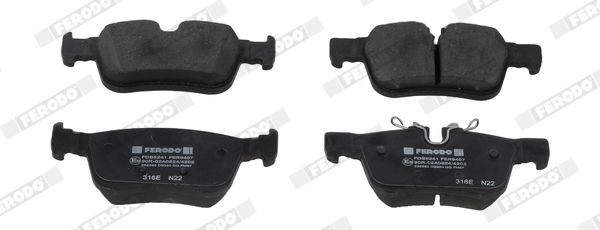 FERODO FDB5241 Brake Pad Set, disc brake