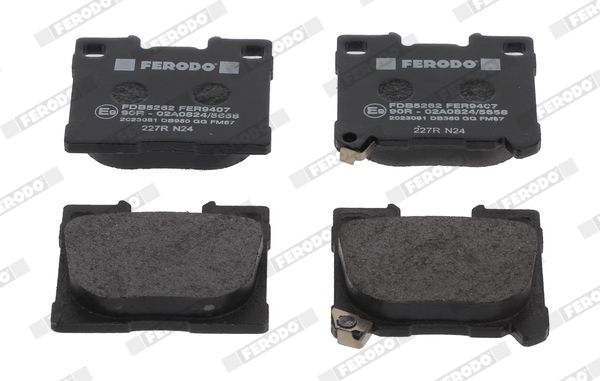 FERODO FDB5262 Brake Pad Set, disc brake