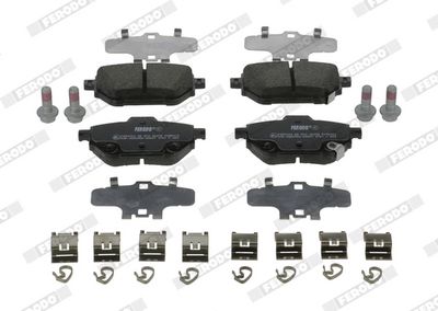Brake Pad Set, disc brake FERODO FDB5316