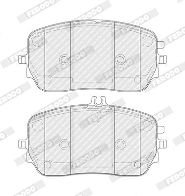 Brake Pad Set, disc brake FERODO FDB5329