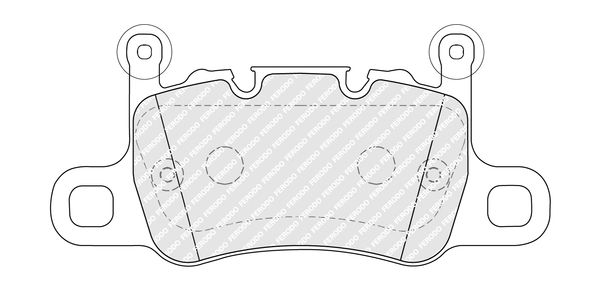 FERODO FDB5365 Brake Pad Set, disc brake