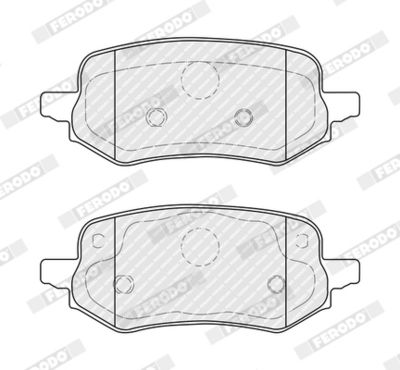 Brake Pad Set, disc brake FERODO FDB5371
