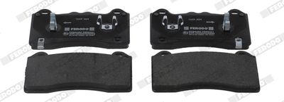 Brake Pad Set, disc brake FERODO FDB5480
