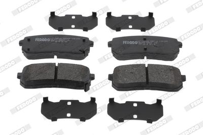 Brake Pad Set, disc brake FERODO FDB5484