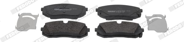 FERODO FDB5508 Brake Pad Set, disc brake