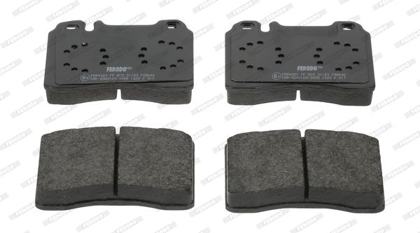 FERODO FDB646 Brake Pad Set, disc brake