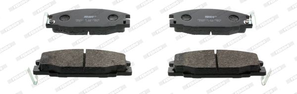 FERODO FDB678 Brake Pad Set, disc brake