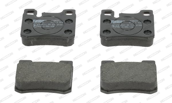 FERODO FDB693 Brake Pad Set, disc brake