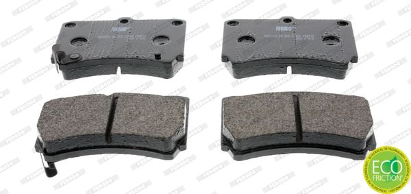 FERODO FDB715 Brake Pad Set, disc brake