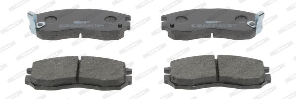 FERODO FDB764 Brake Pad Set, disc brake