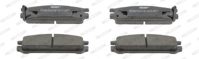 Brake Pad Set, disc brake FERODO FDB790