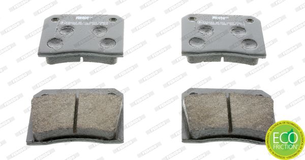FERODO FDB815 Brake Pad Set, disc brake