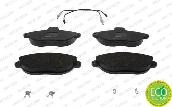 FERODO FVR1002 Brake Pad Set, disc brake