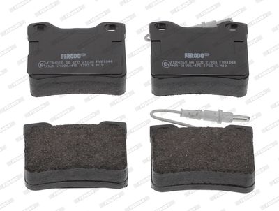 Brake Pad Set, disc brake FERODO FVR1044