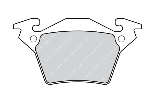 FERODO FVR1305 Brake Pad Set, disc brake