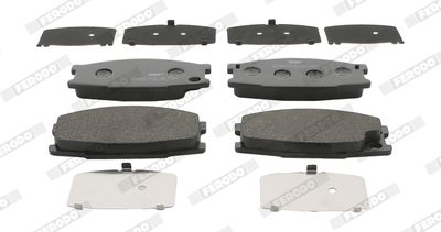 Brake Pad Set, disc brake FERODO FVR1701