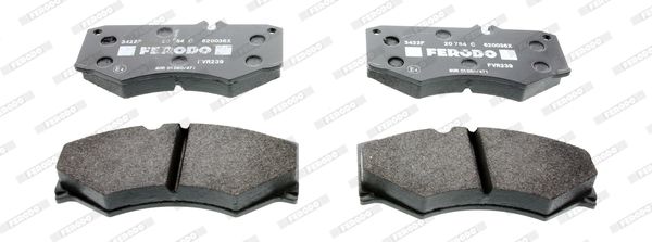FERODO FVR239 Brake Pad Set, disc brake