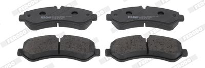 Brake Pad Set, disc brake FERODO FVR5187