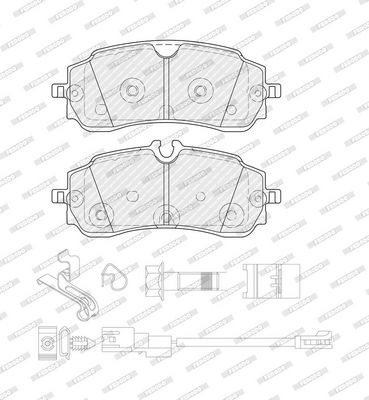 Brake Pad Set, disc brake FERODO FVR5630